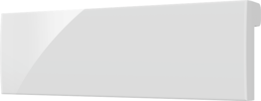 Crestron CM2-BTN-SM-W-S BLANK - Cameo® 2 Backlit Engravable Pushbutton, Small, White Smooth, Blank