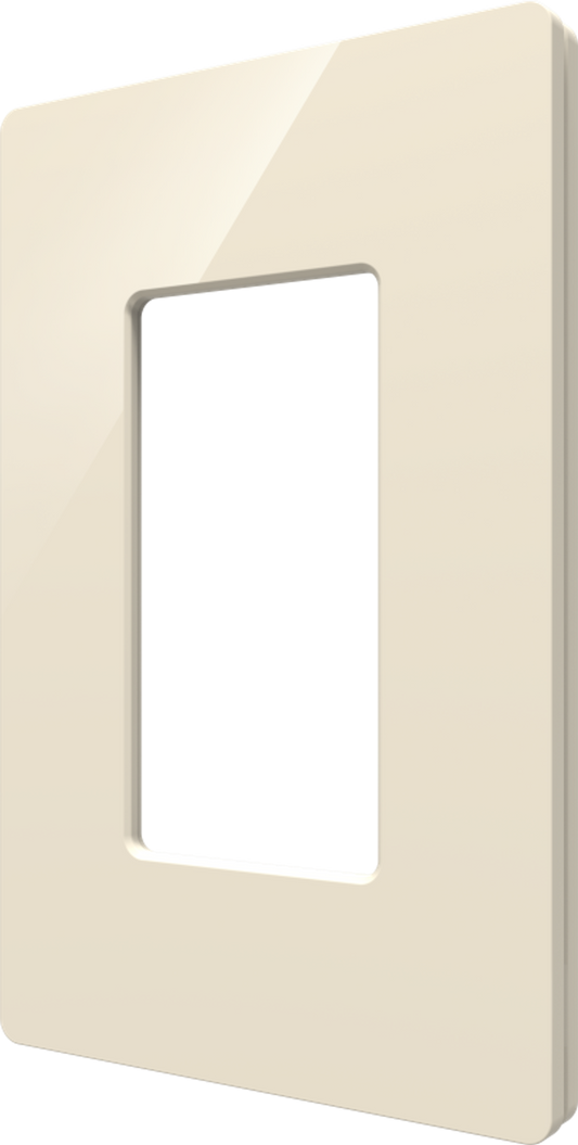 Crestron CM2-FP-G1-A-S - Cameo® 2 Faceplate, 1-Gang, Almond Smooth