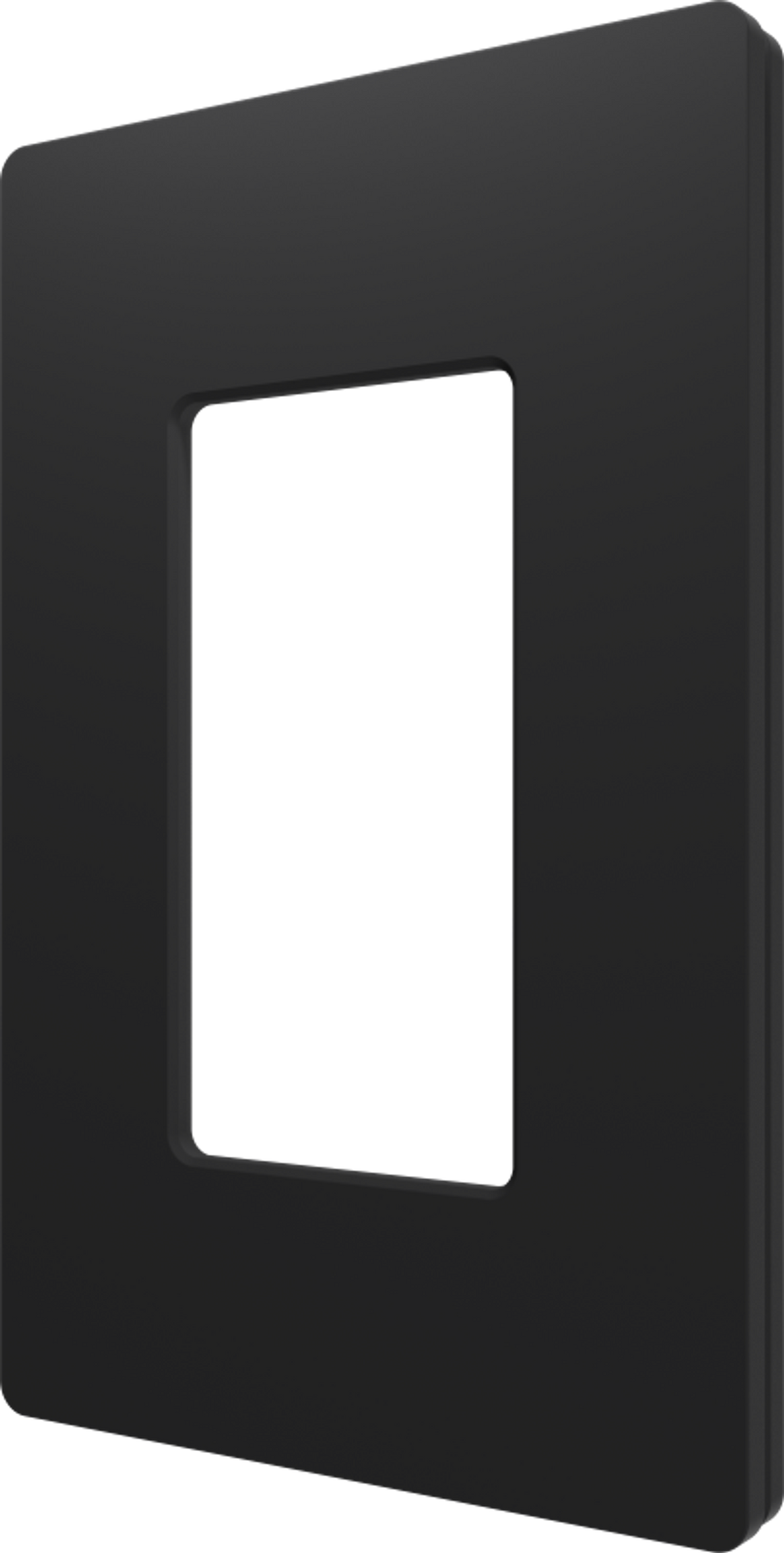 Crestron CM2-FP-G1-B-T - Cameo® 2 Faceplate, 1-Gang, Black Textured