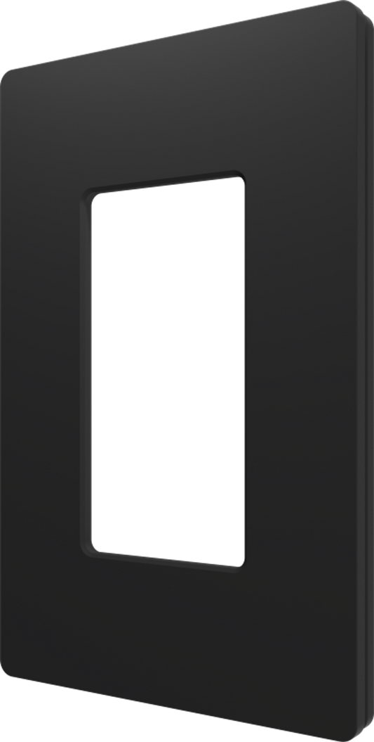 Crestron CM2-FP-G1-B-T - Cameo® 2 Faceplate, 1-Gang, Black Textured