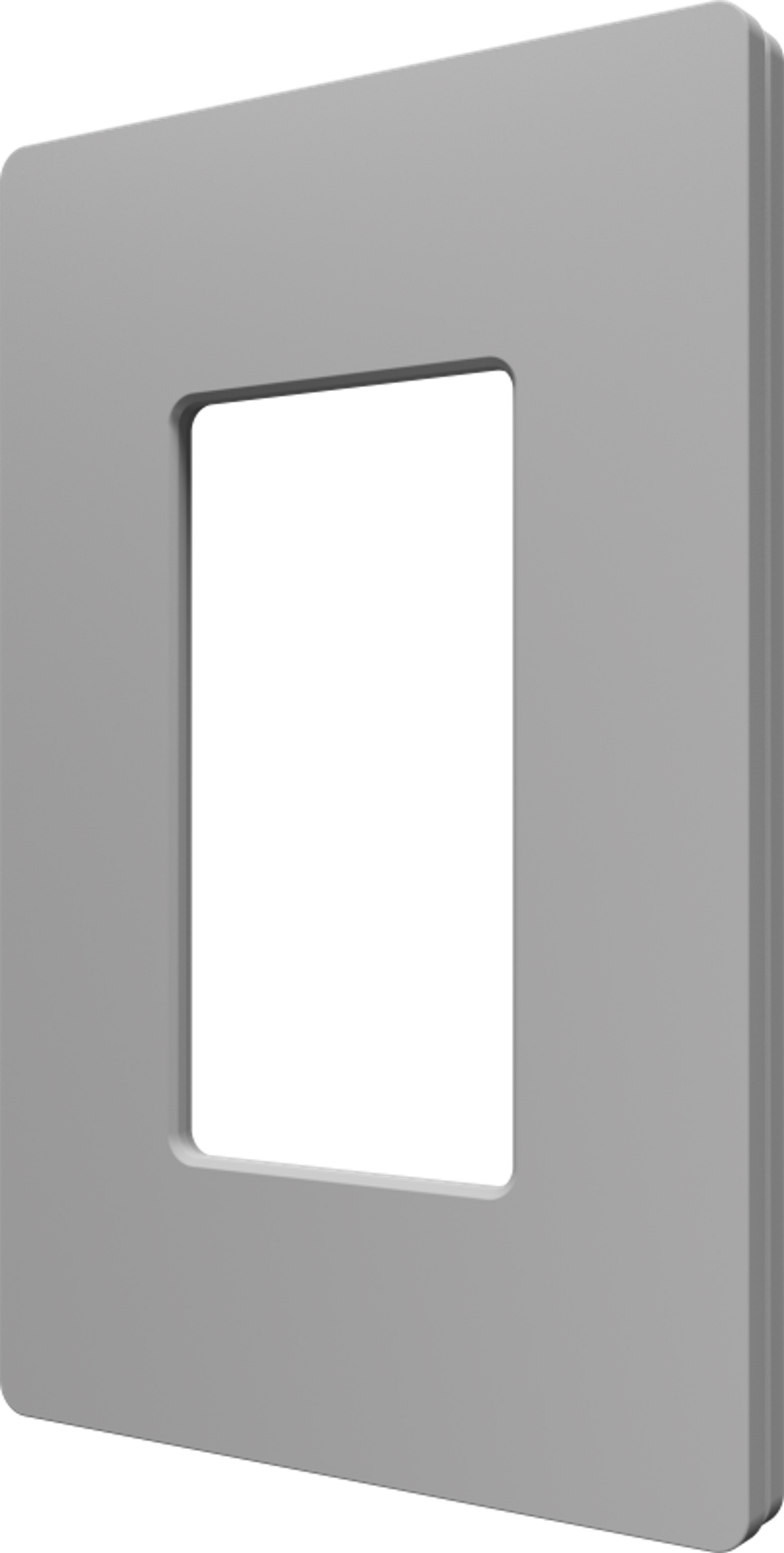 Crestron CM2-FP-G1-G-T - Cameo® 2 Faceplate, 1-Gang, Gray Textured