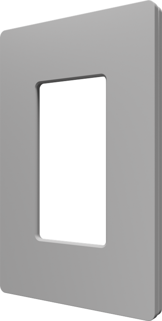 Crestron CM2-FP-G1-G-T - Cameo® 2 Faceplate, 1-Gang, Gray Textured