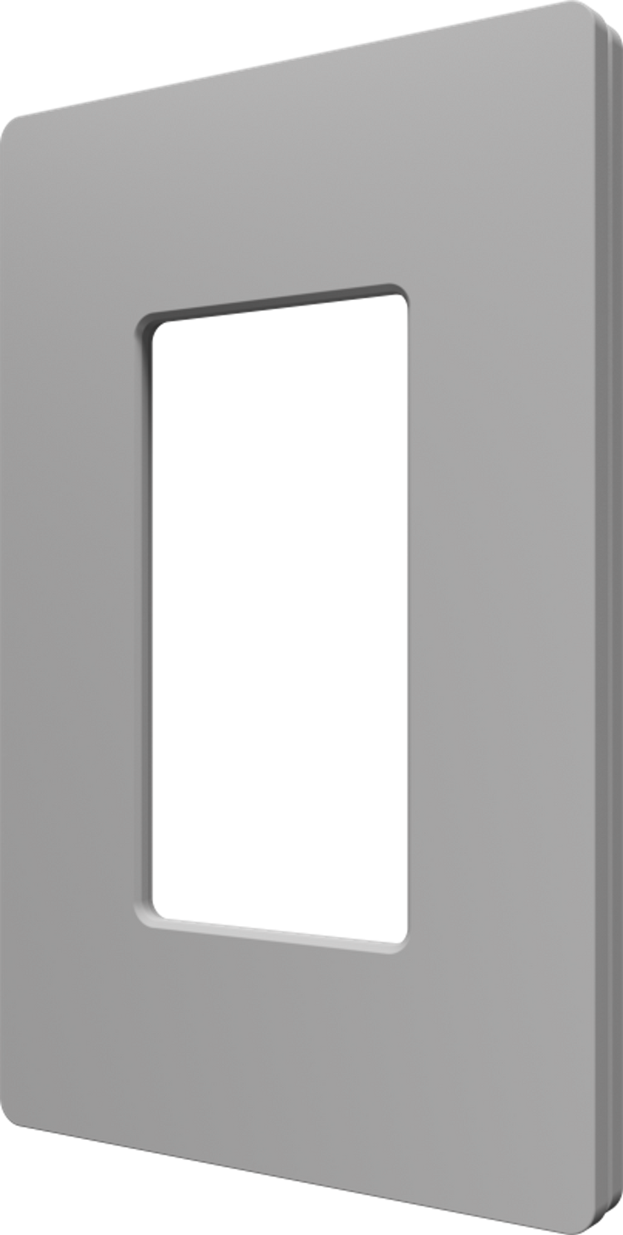 Crestron CM2-FP-G1-G-T - Cameo® 2 Faceplate, 1-Gang, Gray Textured