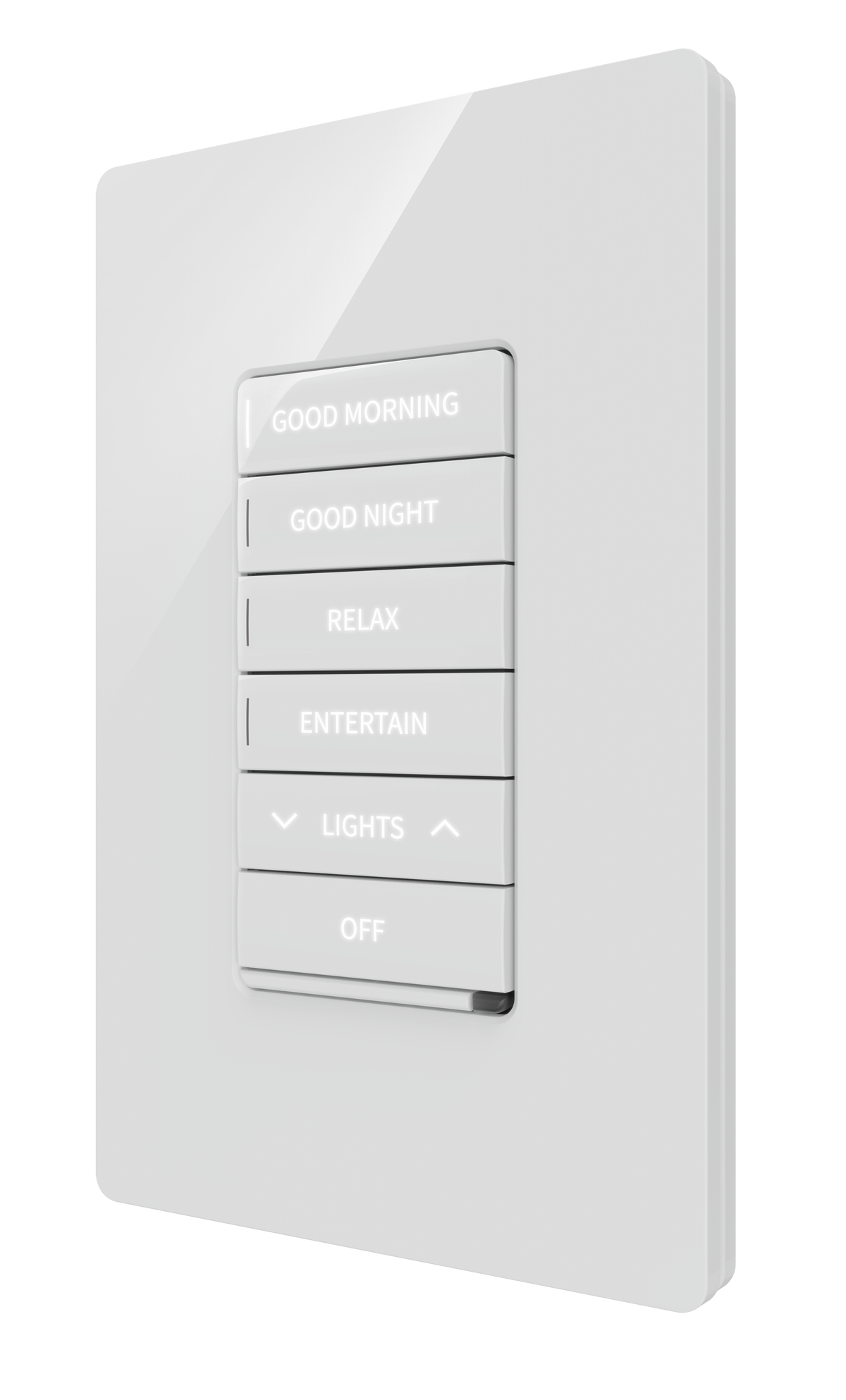 Crestron CM2-KPCN ENGRAVED - Cameo® 2 Keypad with Cresnet® Communications, Full Keypad, Custom Engraved