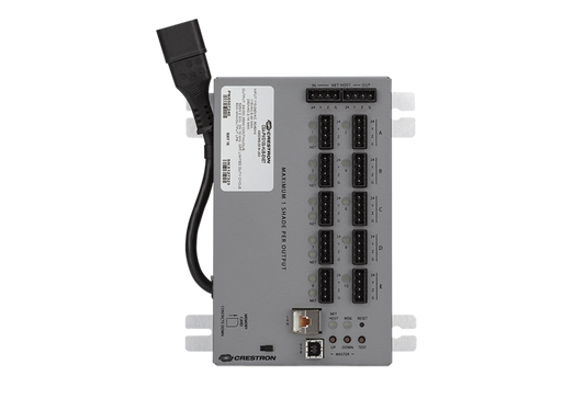 Crestron CSA-PWS10S-HUB-ENET - 10-Motor Power Supply with Ethernet to Cresnet® Bridge and Cresnet Hub
