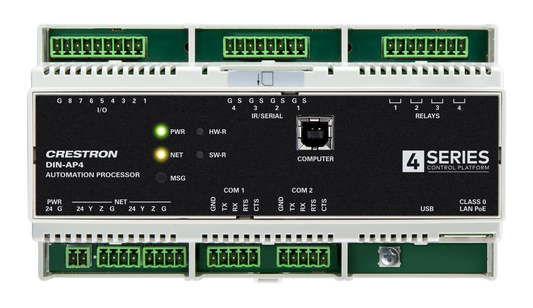 Crestron DIN-AP4 - 4-Series™ DIN Rail Control System