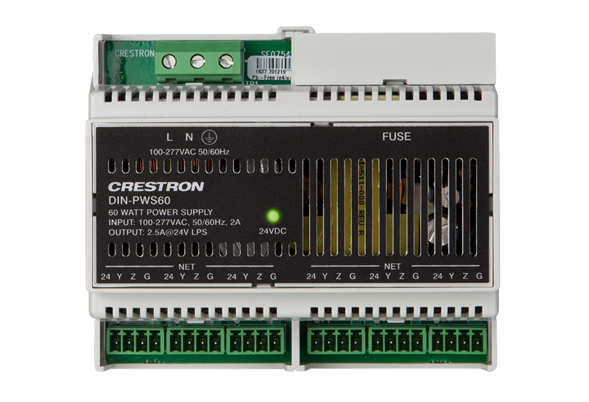 Crestron DIN-PWS60 - DIN Rail 60 Watt Cresnet® Power Supply