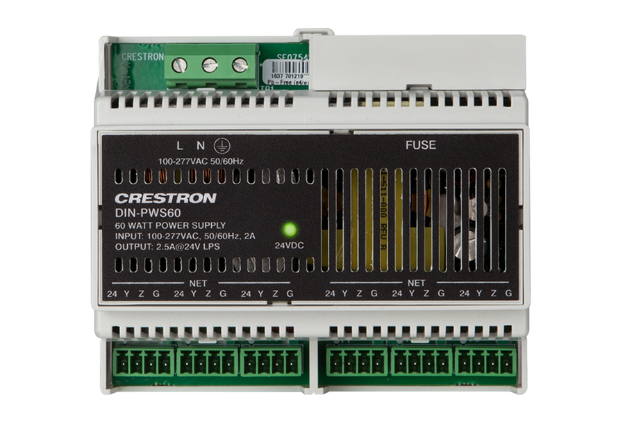 Crestron DIN-PWS60 - DIN Rail 60 Watt Cresnet® Power Supply