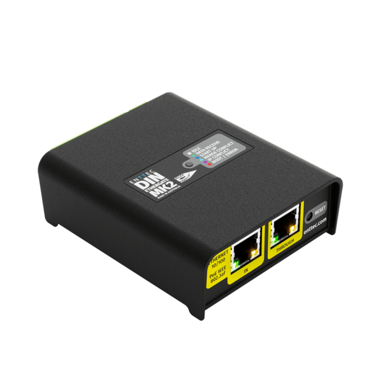 Crestron DIN-SACN-DMX - ENTTEC® DIN Ethergate Mk2 – Ethernet to DMX Converter