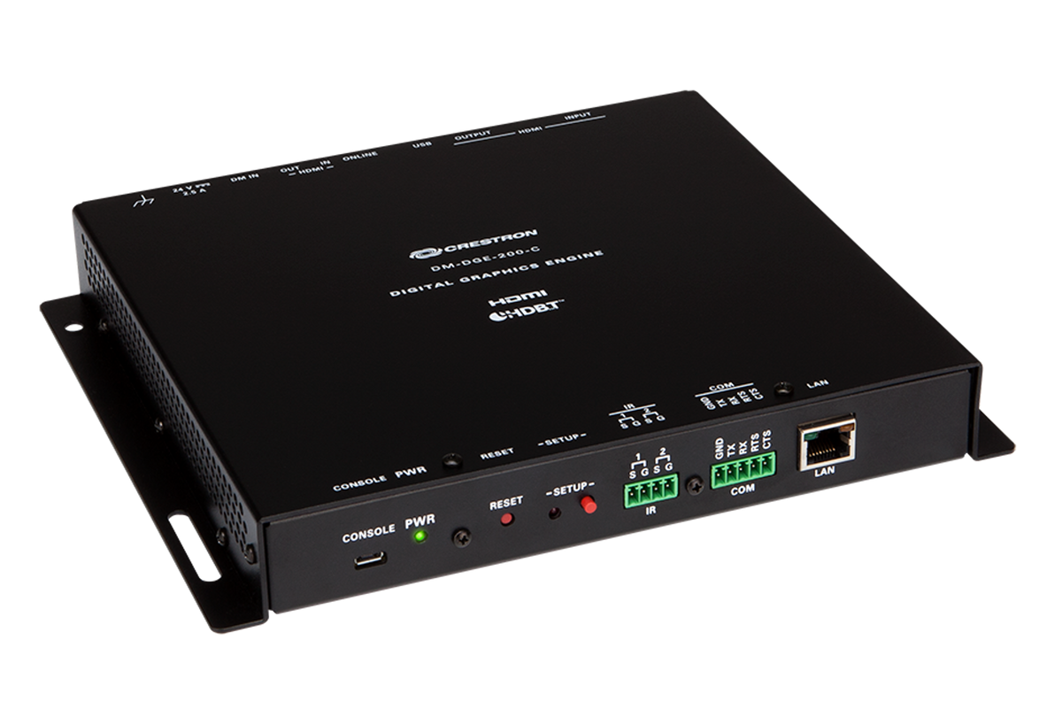 Crestron DM-DGE-200-C - Digital Graphics Engine 200 with 4K DM 8G+® Input