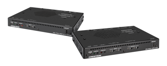 Crestron DM-EXT-2022 KIT - 4K60 4:4:4 DM® Essentials Receiver and 2x2 Auto-Switcher for, HDMI, USB‑C® DisplayPort™, and USB 2.0 Signal Extension over CATx Cable
