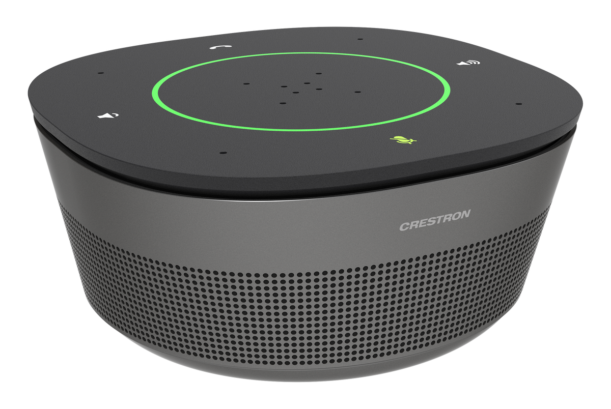 Crestron DM-NAX-POD-MIC-SPK - PoE Speaker and Microphone Pod with support for DM NAX Intelligent Audio