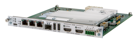 Crestron DM-NVX-360C - DM NVX® 4K60 4:4:4 HDR Network AV Encoder/Decoder Card