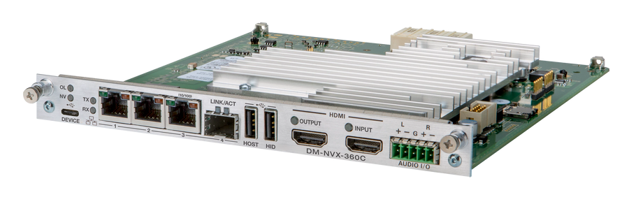 Crestron DM-NVX-360C - DM NVX® 4K60 4:4:4 HDR Network AV Encoder/Decoder Card