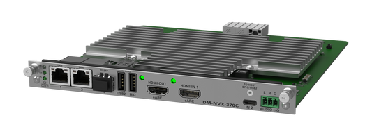 Crestron DM-NVX-370C - DM NVX® 4K60 4:4:4 AV-over-IP Encoder/Decoder Card with HDMI® and USB-C® Connectivity