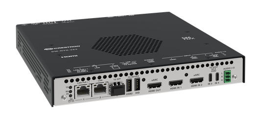 Crestron DM-NVX-384 - DM NVX® 5K 4x1 AV-over-IP Switcher with HDMI® and USB-C® Connectivity