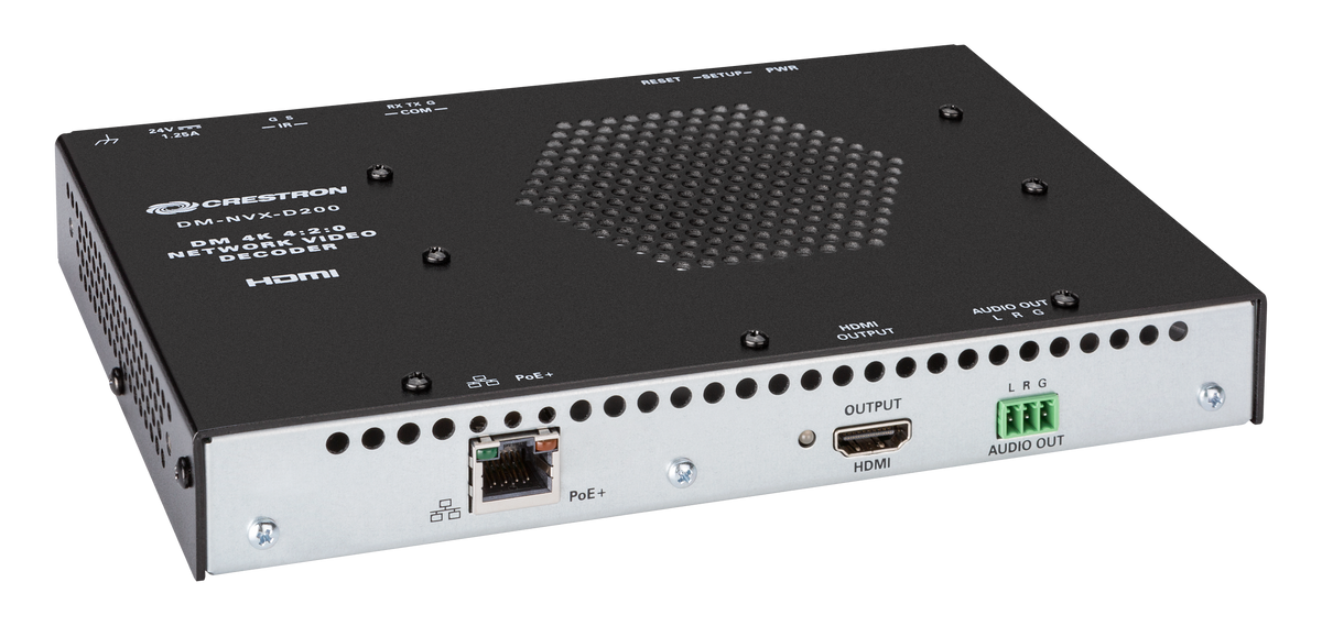 Crestron DM-NVX-D200 - DM NVX® 4K60 4:2:0 Network AV Decoder with Scaler