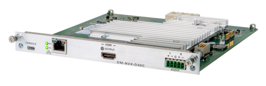 Crestron DM-NVX-D30C - DM NVX® 4K60 4:4:4 HDR Network AV Decoder Card