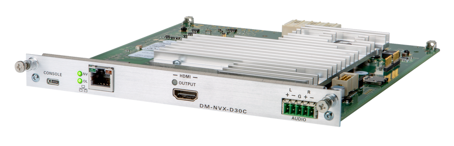 Crestron DM-NVX-D30C - DM NVX® 4K60 4:4:4 HDR Network AV Decoder Card