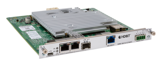 Crestron DM-NVX-E760C - DM NVX® 4K60 4:4:4 HDR Network AV Encoder Card with DM® Input