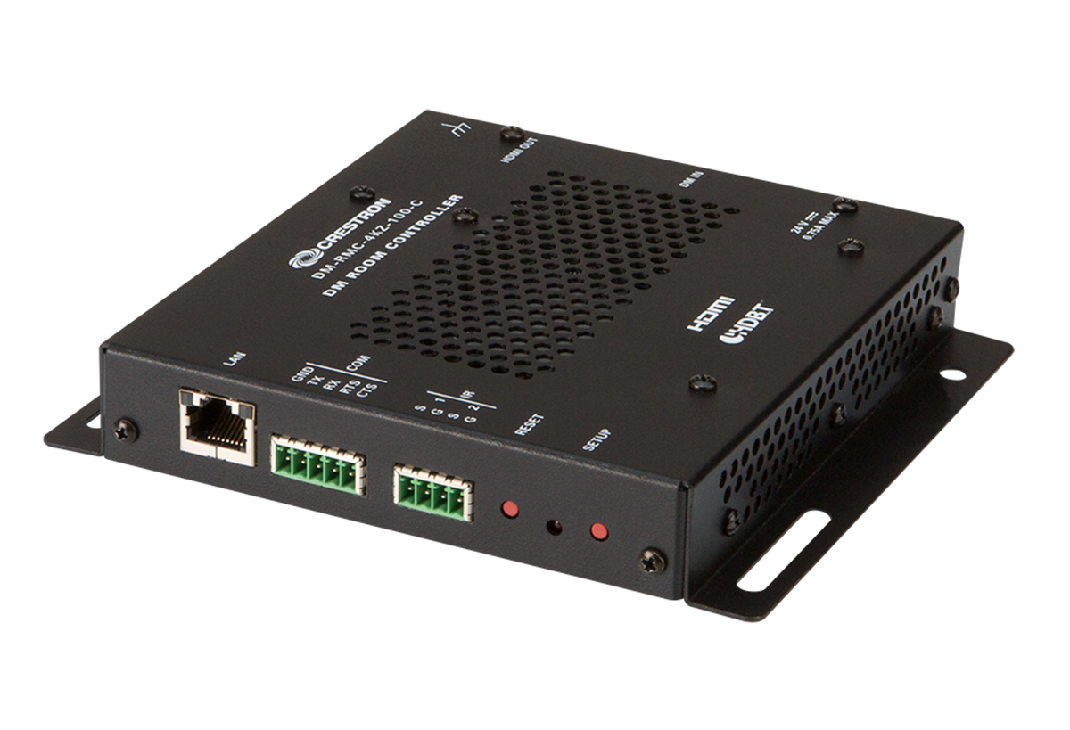 Crestron DM-RMC-4KZ-100-C - DigitalMedia 8G+® 4K60 4:4:4 HDR Receiver & Room Controller 100