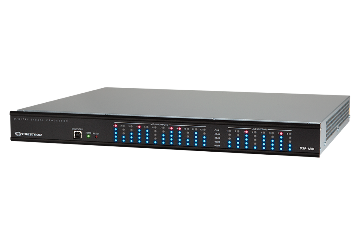 Crestron DSP-1281 - Crestron Avia™ 12x8 Digital Signal Processor w/Dante®™