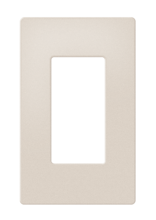 Crestron FP-G1-A-T - Decorator Style Faceplate, 1-Gang, Almond Textured