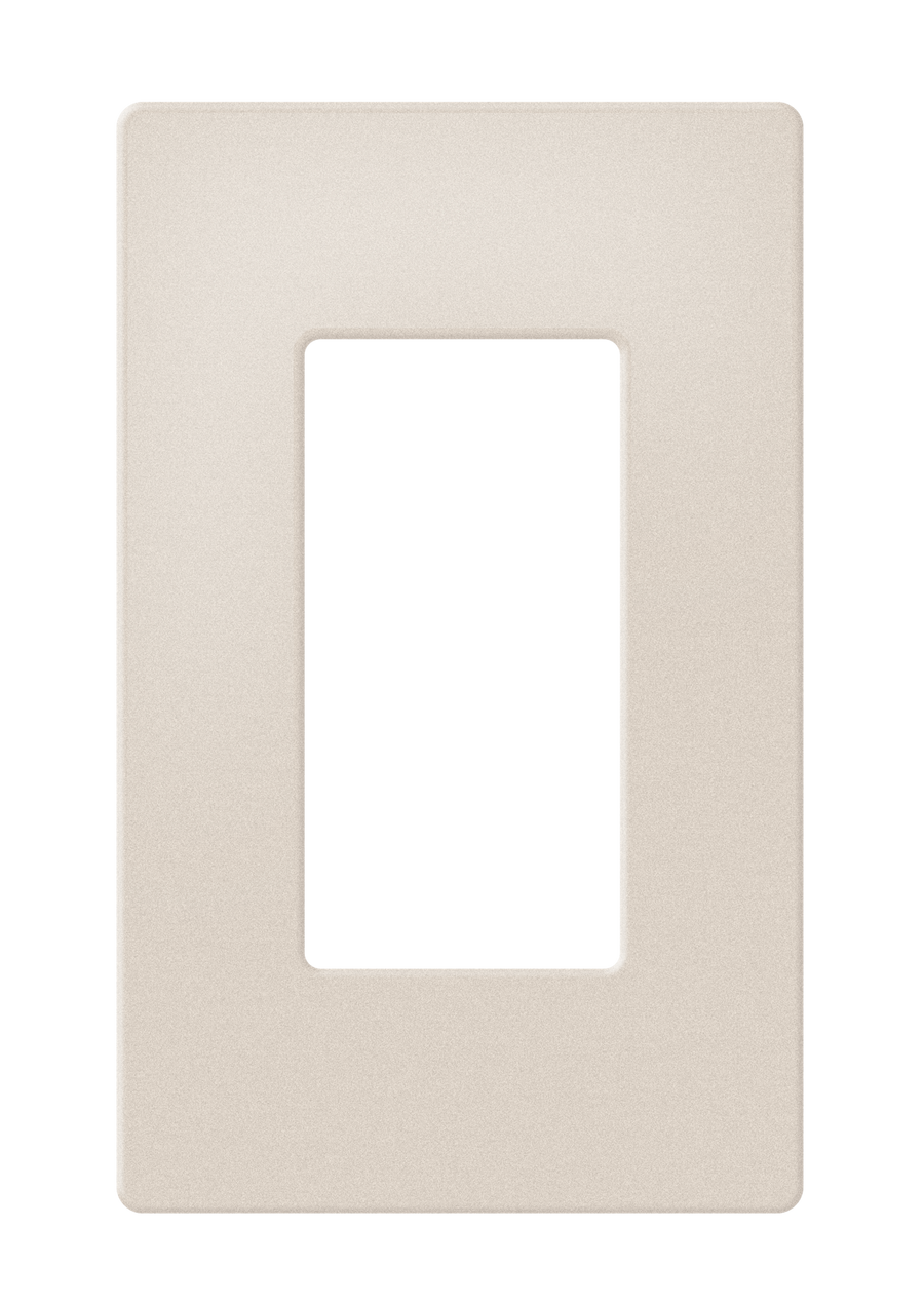 Crestron FP-G1-A-T - Decorator Style Faceplate, 1-Gang, Almond Textured