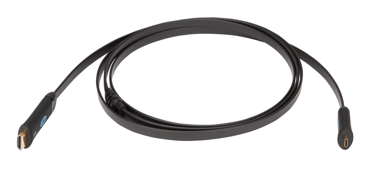 Crestron FT2A-CBL-PT-4K-USBC-HD - Pass-Through Cable for FT2 Series, USB-C® to HDMI®, 18 Gbps, 8 ft (2.4 m)