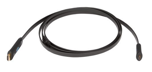 Crestron FT2A-CBL-PT-4K-USBC-HD - Pass-Through Cable for FT2 Series, USB-C® to HDMI®, 18 Gbps, 8 ft (2.4 m)