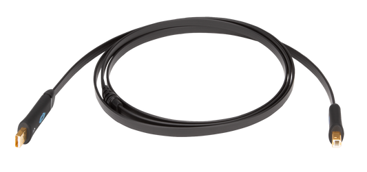 Crestron FT2A-CBL-PT-USB - Pass-Through Cable for FT2 Series, USB-A to USB-B, USB 2.0, 8 ft (2.4 m)