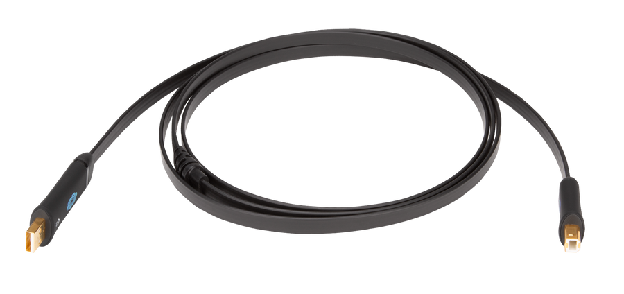 Crestron FT2A-CBL-PT-USB - Pass-Through Cable for FT2 Series, USB-A to USB-B, USB 2.0, 8 ft (2.4 m)