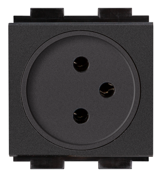 Crestron FT2A-PWR-IS-1-BASIC - AC Power Outlet Module for FT2 Series, Single, Israel, Type H