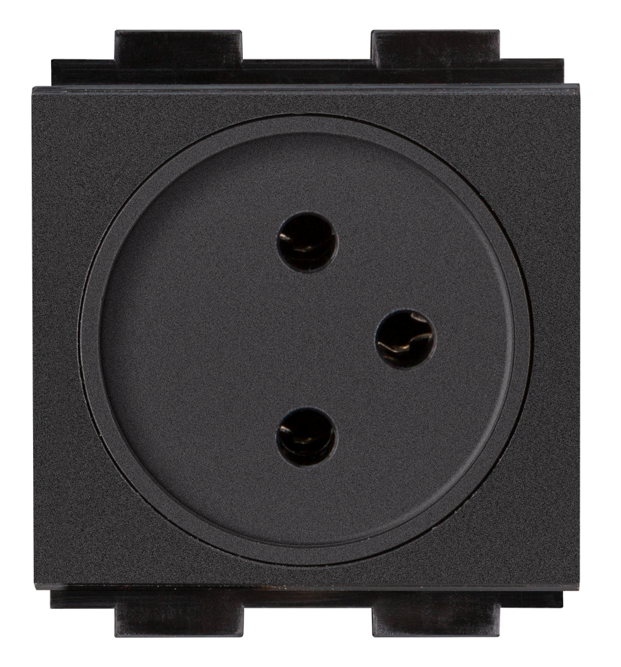 Crestron FT2A-PWR-IS-1-BASIC - AC Power Outlet Module for FT2 Series, Single, Israel, Type H