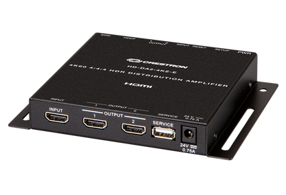 Crestron HD-DA2-4KZ-E - 1:2 HDMI® Distribution Amplifier w/4K60 4:4:4 & HDR Support