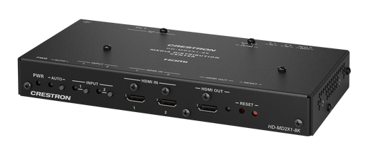 Crestron HD-MD2X1-8K - 2x1 8K AV Switcher and Smart Display Controller