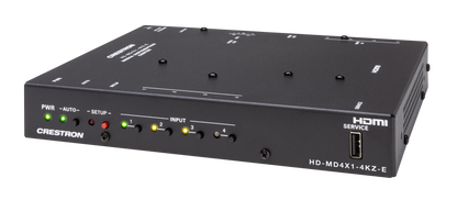 Crestron HD-MD4X1-4KZ-E - 4x1 4K60 4:4:4 HDR AV Switcher