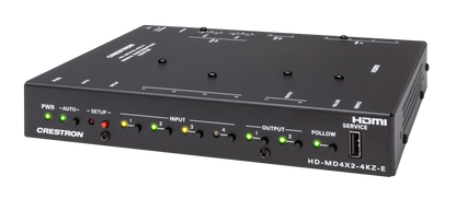 Crestron HD-MD4X2-4KZ-E - 4x2 4K60 4:4:4 HDR AV Switcher