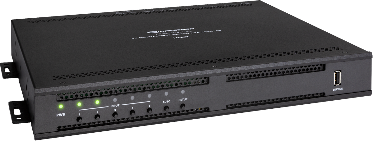 Crestron HD-RX-4K-510-C-E - DMPS Lite™ 4K Multiformat 5x1 AV Switch and Receiver