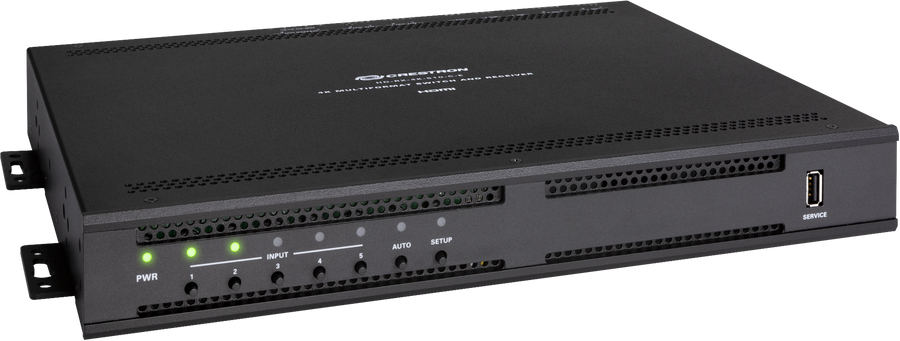 Crestron HD-RX-4K-510-C-E - DMPS Lite™ 4K Multiformat 5x1 AV Switch and Receiver