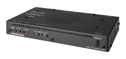 Crestron HD-TX-4KZ-201 - DM® Essentials 4K60 4:4:4 Transmitter and 2x1 Auto-Switcher for HDMI® Signal Extension over CATx Cable