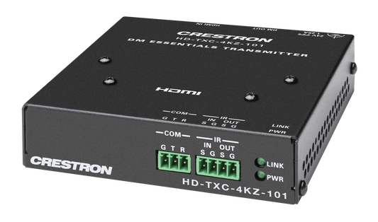 Crestron HD-TXC-4KZ-101 - DM® Essentials 4K60 4:4:4 Transmitter for HDMI®, RS‑232, and IR Signal Extension over CATx Cable