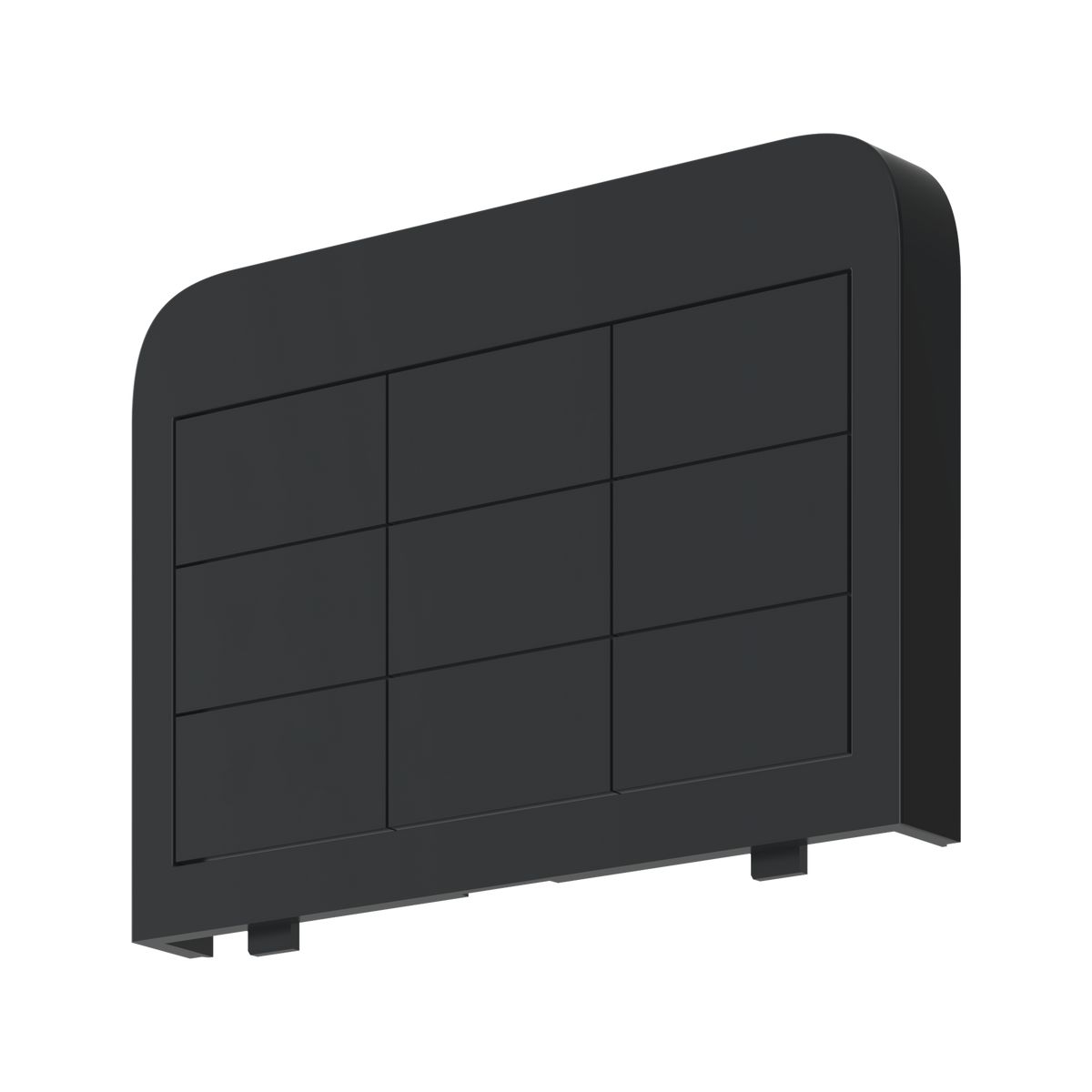 Crestron HR-310-BTN BLANK - Backlit Engravable Buttons for HR-310 & HR-310-I, Black, Engraving Not Included
