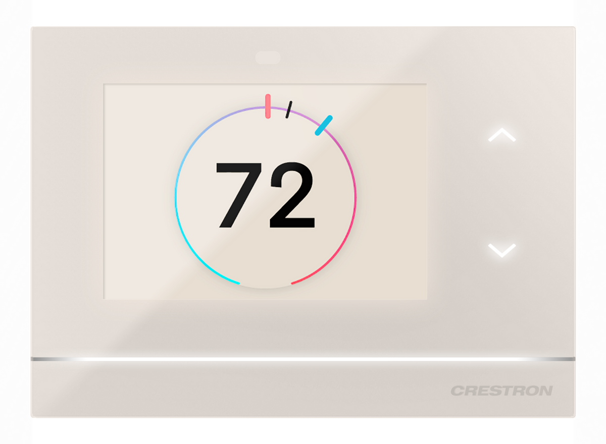 Crestron HZ-THSTAT-A - Horizon® Wireless Thermostat, Almond