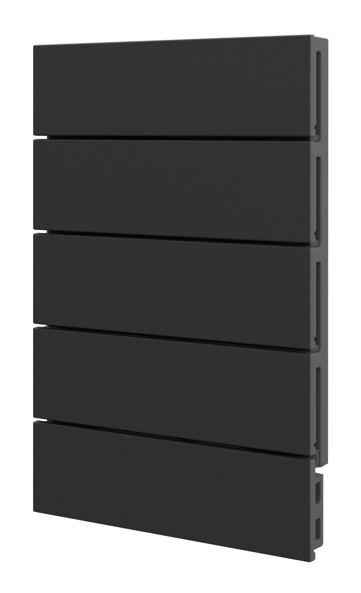 Crestron HZ2-BTNS-2-B BLANK - Horizon® 2 Button Assembly, Style 2, Not Engraved, Black