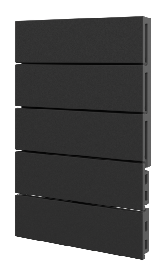Crestron HZ2-BTNS-4-B BLANK - Horizon® 2 Button Assembly, Style 4, Not Engraved, Black