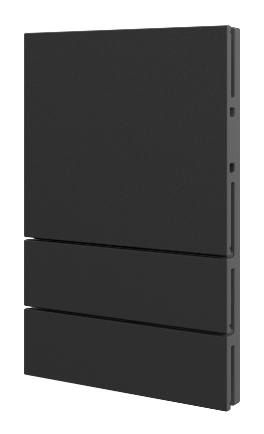 Crestron HZ2-BTNS-5-B BLANK - Horizon® 2 Button Assembly, Style 5, Not Engraved, Black