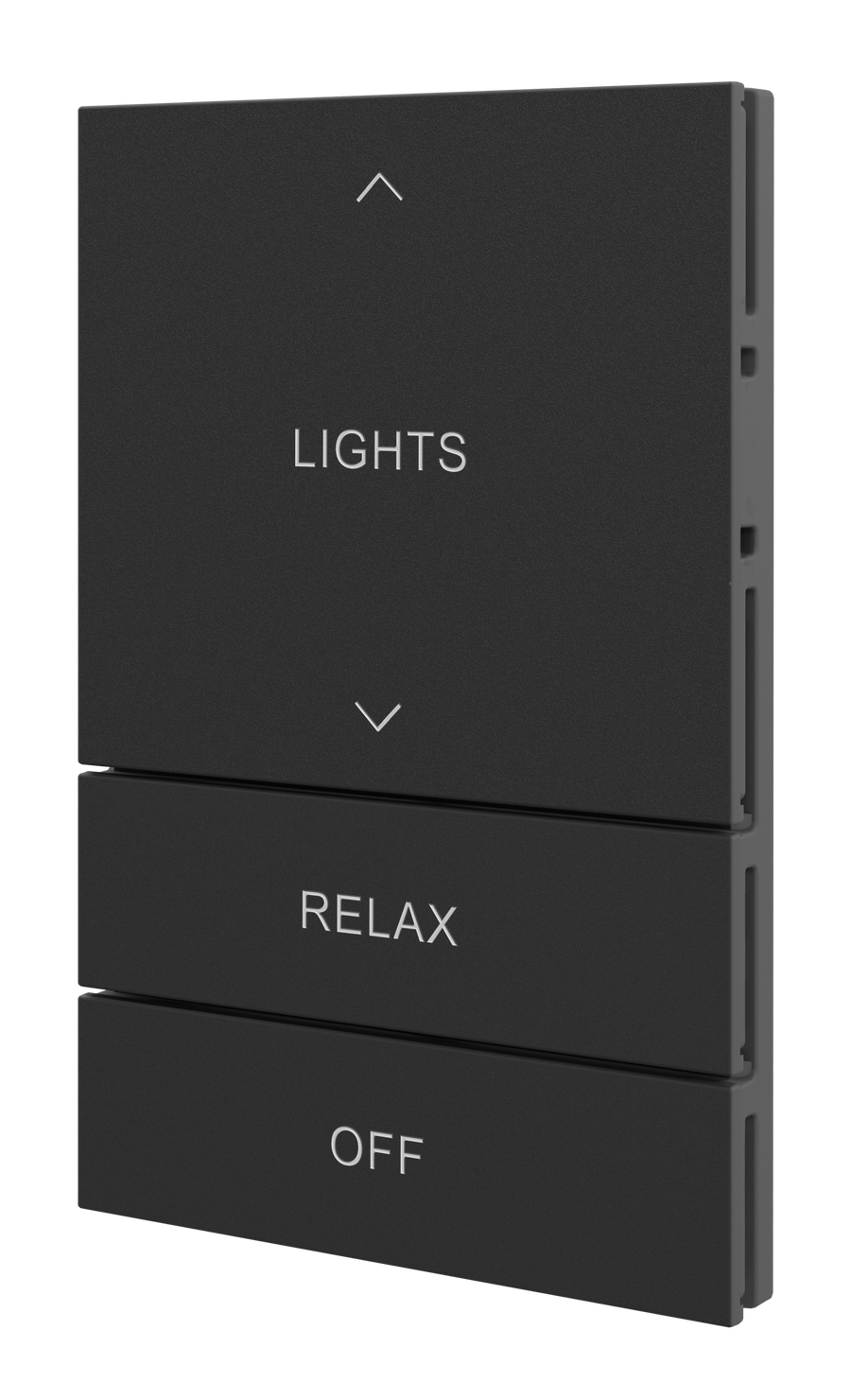 Crestron HZ2-BTNS-5-B ENGRAVED - Horizon® 2 Button Assembly, Style 5, Custom Engraved, Black