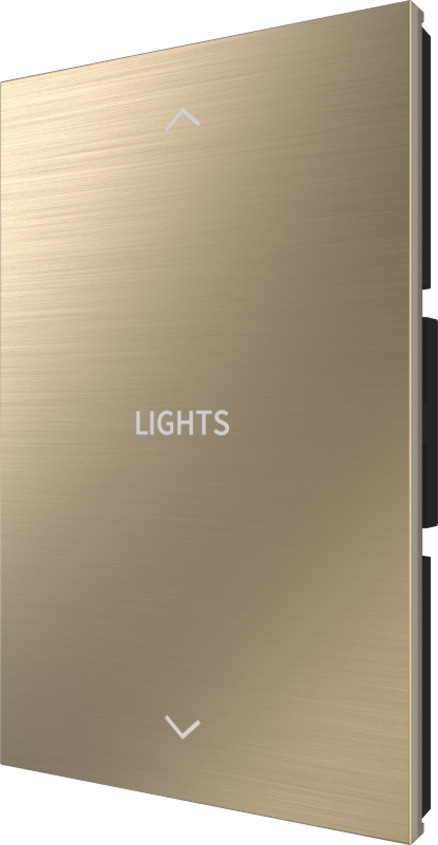 Crestron HZ2-BTNS-6-BR-BRASS ENGRAVED - Horizon® 2 Button Assembly, Style 6, Custom Engraved, Brushed Brass