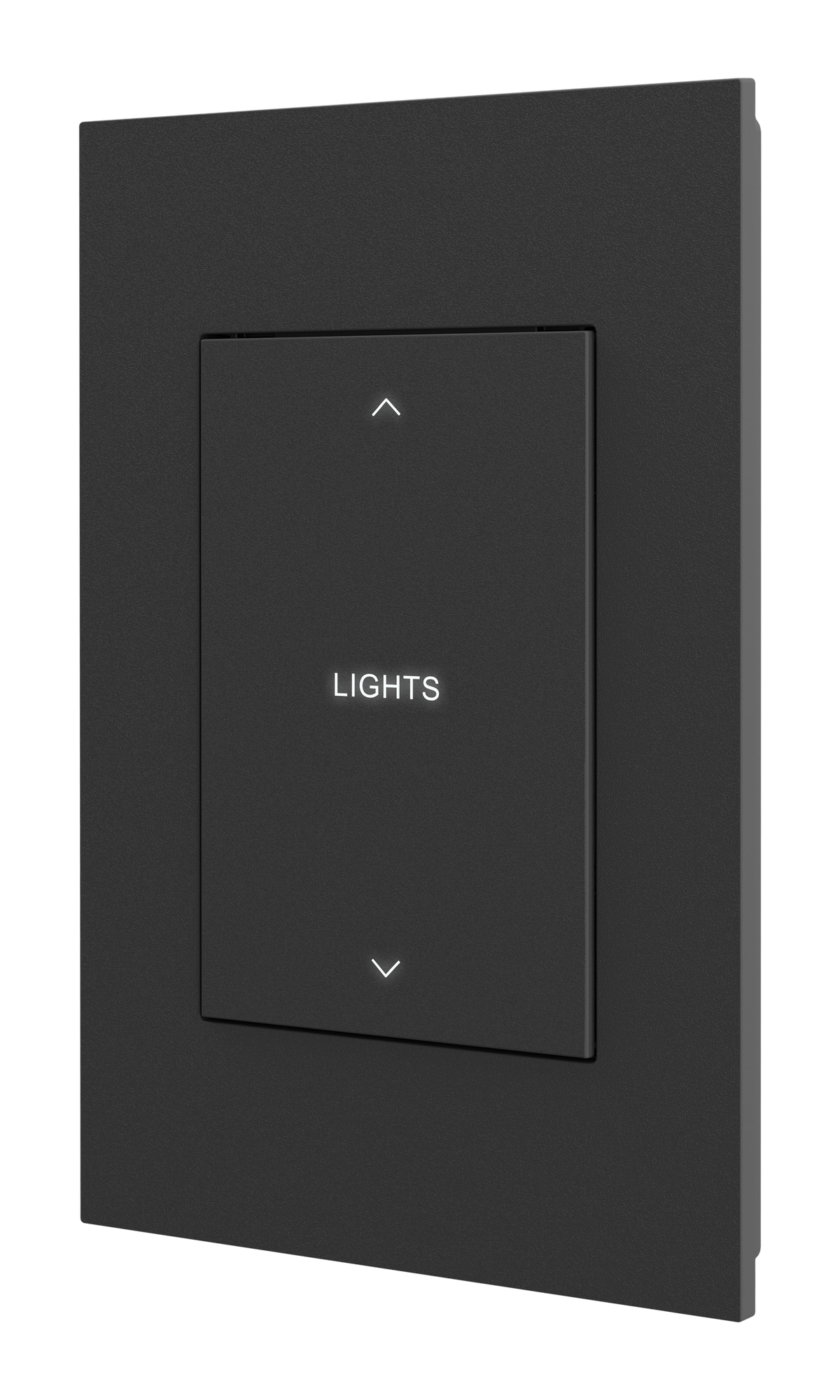 Crestron HZ2-SWEX-B ENGRAVED - Horizon® 2 In-Wall Switch with infiNET EX® Wireless Communication, 120 VAC, Custom Engraved, Black
